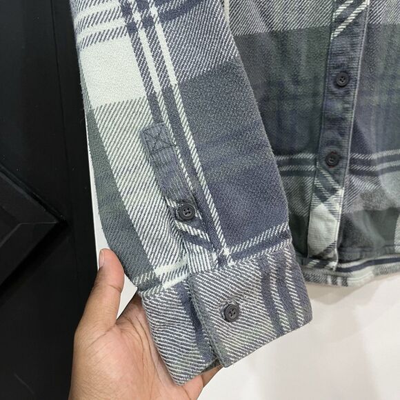 Eastern Mountain Sports Women’s Thick Flannel Shirt Shacket Outdoor XL Cotton - Picture 3 of 6